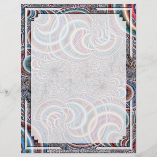 Fractal C~17 Custom Letterhead 03 - 8,5 inch x 11  (Voorkant)