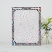 Fractal C~17 Custom Letterhead 03 - 8,5 inch x 11  (Staand voorkant)