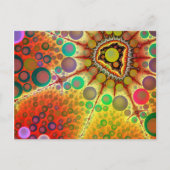 Fractal caldera briefkaart (Voorkant)