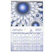 Fractal Calendar Kalender (Jan 2027)