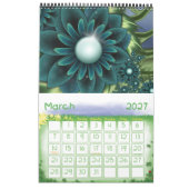 Fractal Calendar Kalender (Mar 2027)