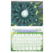 Fractal Calendar Kalender (Mar 2026)