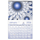 Fractal Calendar Kalender (Jan 2026)