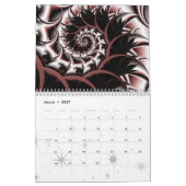 Fractal Calendar Kalender (Mar 2027)