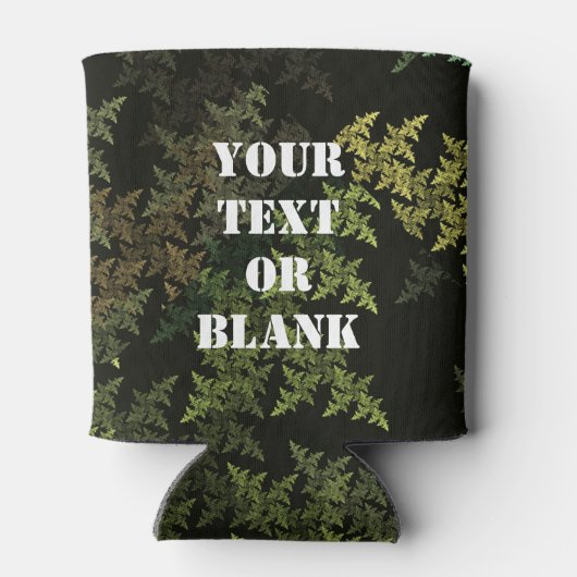 Fractal Camouflage Blikjeskoeler (Achterkant)