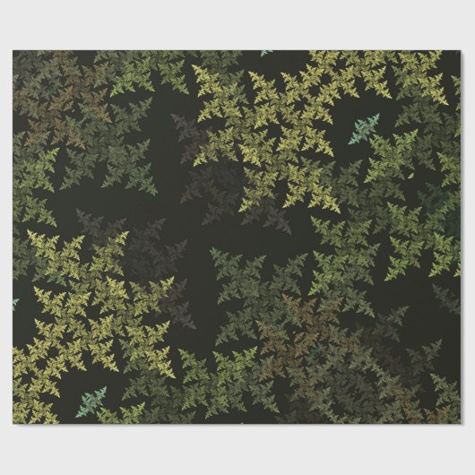 Fractal Camouflage Cadeaupapier (Vlak)