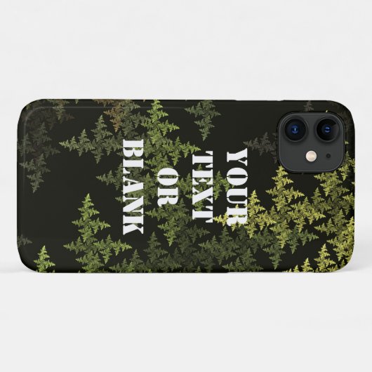 Fractal Camouflage Case-Mate iPhone Case (Achterkant (horizontaal))