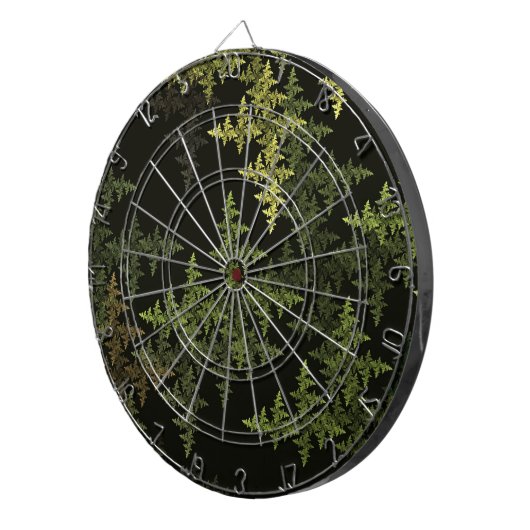 Fractal Camouflage Dartbord (Voorkant Rechts)