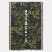 Fractal Camouflage Deken (Voorkant Verticaal)