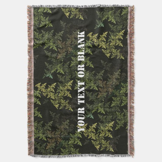 Fractal Camouflage Deken (Voorkant Verticaal)