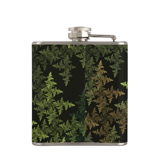 Fractal Camouflage Heupfles (Achterkant)