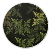 Fractal Camouflage Keramische Knop (Voorkant)