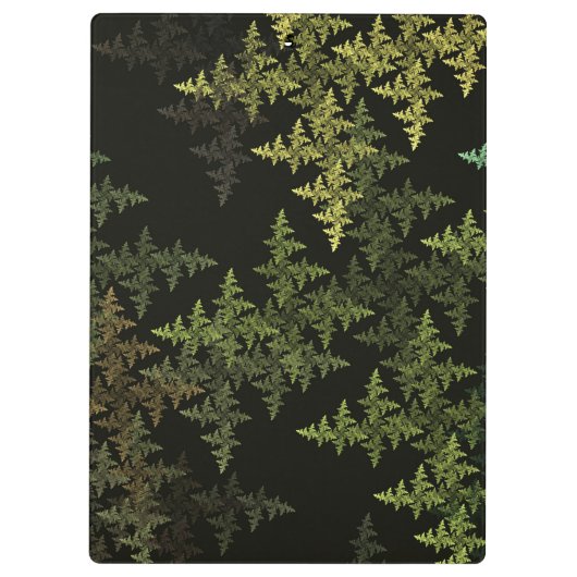 Fractal Camouflage Klembord (Achterkant)