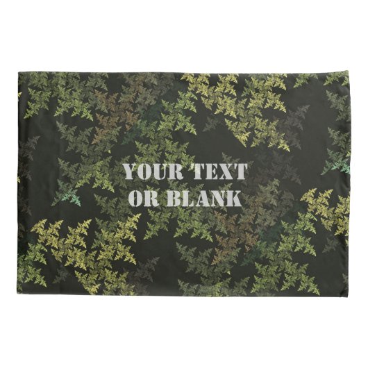 Fractal Camouflage Kussensloop (Achterkant)