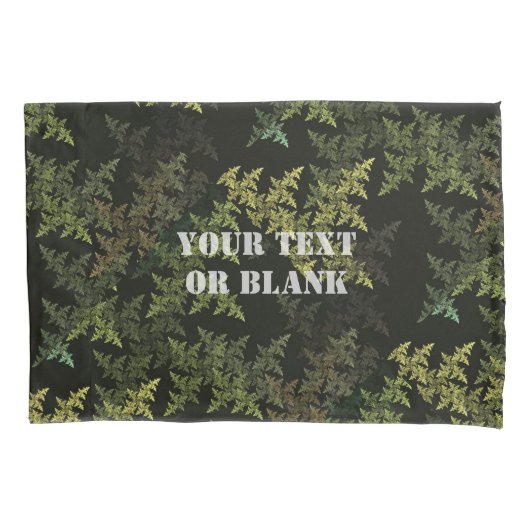 Fractal Camouflage Kussensloop (Voorkant)