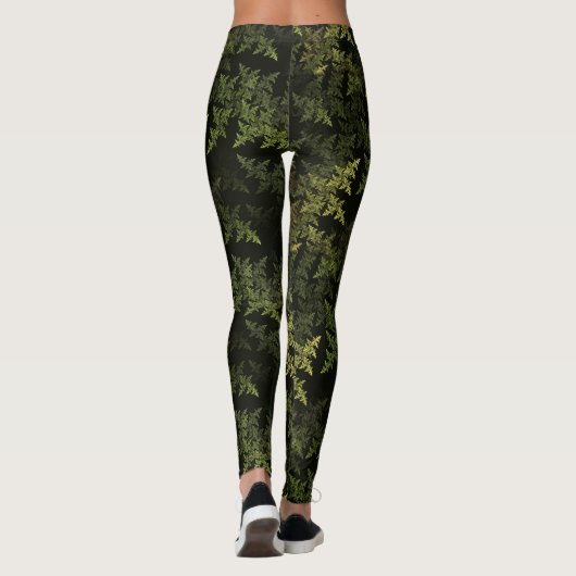 Fractal Camouflage Leggings (Achterkant)
