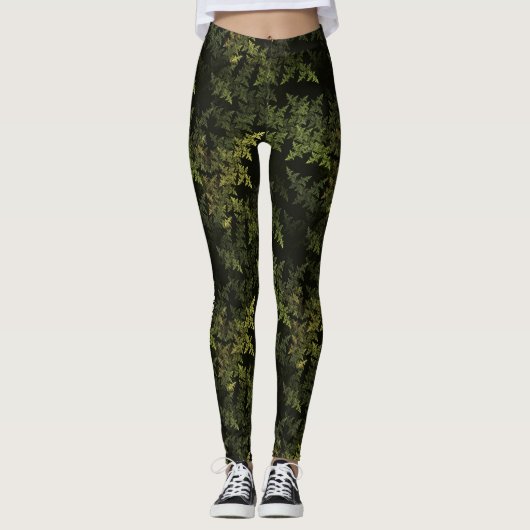 Fractal Camouflage Leggings (Voorkant)