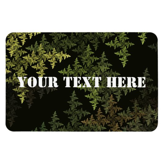 Fractal Camouflage Magneet (Horizontaal)