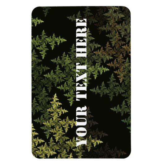 Fractal Camouflage Magneet (Verticaal)