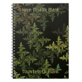 Fractal Camouflage Notitieboek (Voorkant)