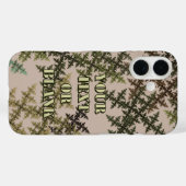 Fractal Camouflage - Summer Case-Mate iPhone Case (Achterkant (horizontaal))