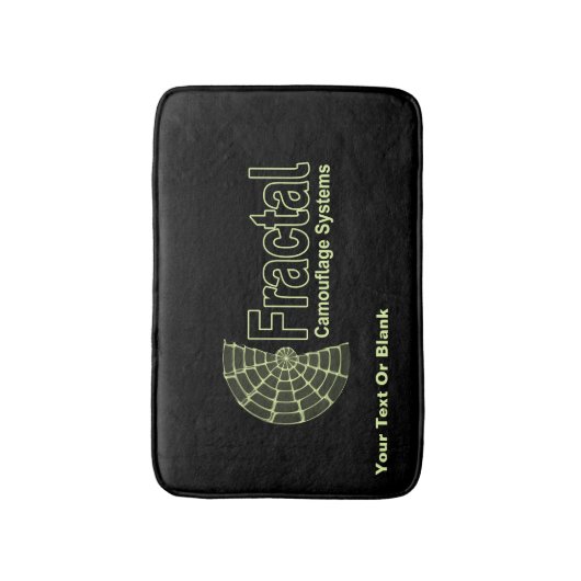 Fractal Camouflage Systems Logo Badmat (Voorkant Verticaal)