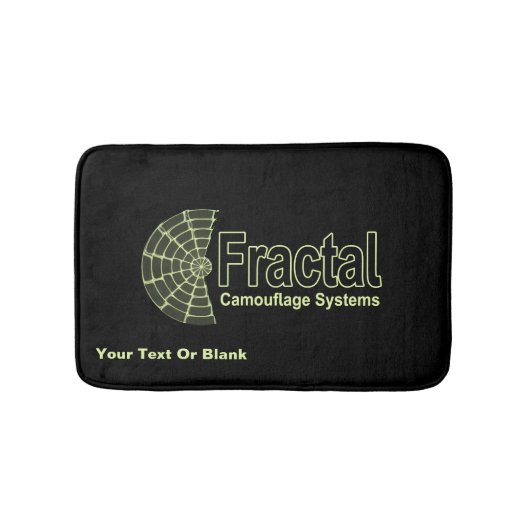 Fractal Camouflage Systems Logo Badmat (Voorkant)