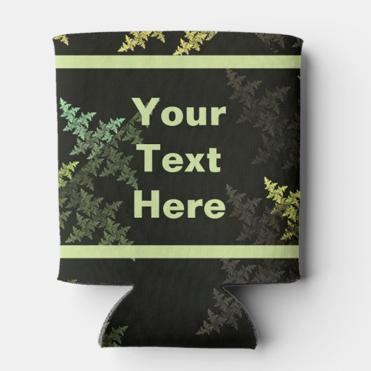 Fractal Camouflage Systems Logo Blikjeskoeler (Achterkant)