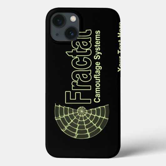 Fractal Camouflage Systems Logo Case-Mate iPhone Case (Achterkant)