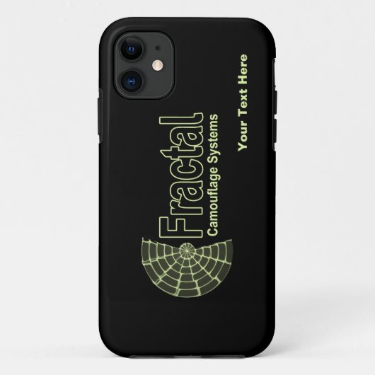 Fractal Camouflage Systems Logo Case-Mate iPhone Case (Achterkant)