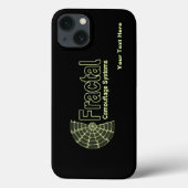 Fractal Camouflage Systems Logo Case-Mate iPhone Case (Achterkant)