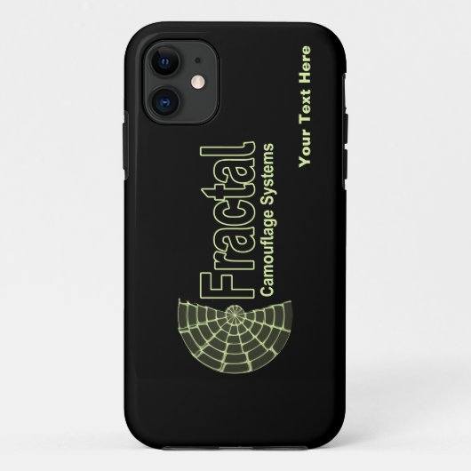 Fractal Camouflage Systems Logo Case-Mate iPhone Case (Achterkant)