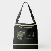 Fractal Camouflage Systems Logo Crossbody Tas (Voorkant)