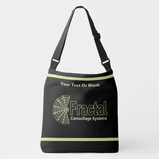 Fractal Camouflage Systems Logo Crossbody Tas (Voorkant)