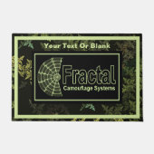 Fractal Camouflage Systems Logo Deurmat (Voorkant)