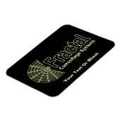 Fractal Camouflage Systems Logo Magneet (Linkerzijde)