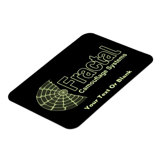 Fractal Camouflage Systems Logo Magneet (Linkerzijde)