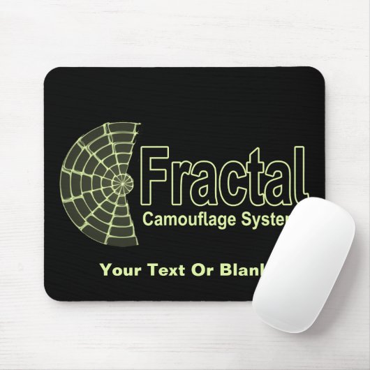 Fractal Camouflage Systems Logo Muismat (Met muis)