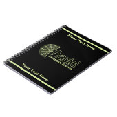 Fractal Camouflage Systems Logo Notitieboek (Linkerzijde)