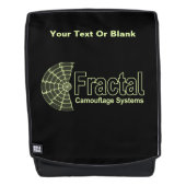 Fractal Camouflage Systems Logo Rugtassen (Voorkant)