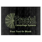 Fractal Camouflage Systems Logo Snijplank (Voorkant)