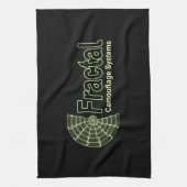 Fractal Camouflage Systems Logo Theedoek (Verticaal)