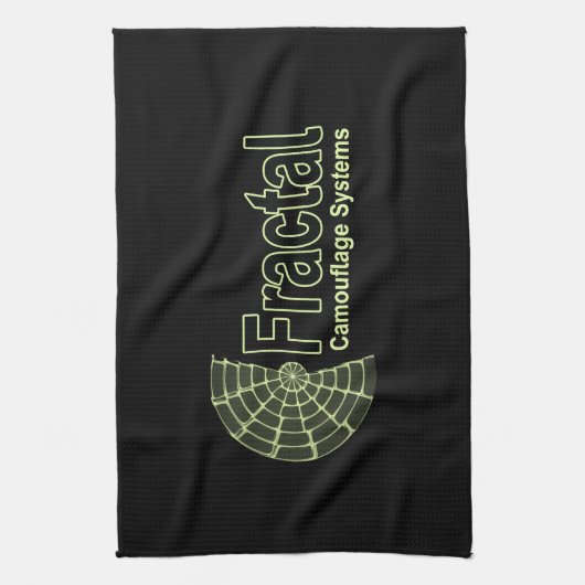 Fractal Camouflage Systems Logo Theedoek (Verticaal)