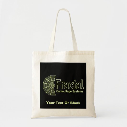 Fractal Camouflage Systems Logo Tote Bag (Voorkant)