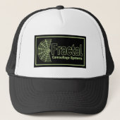 Fractal Camouflage Systems Logo Trucker Pet (Voorkant)