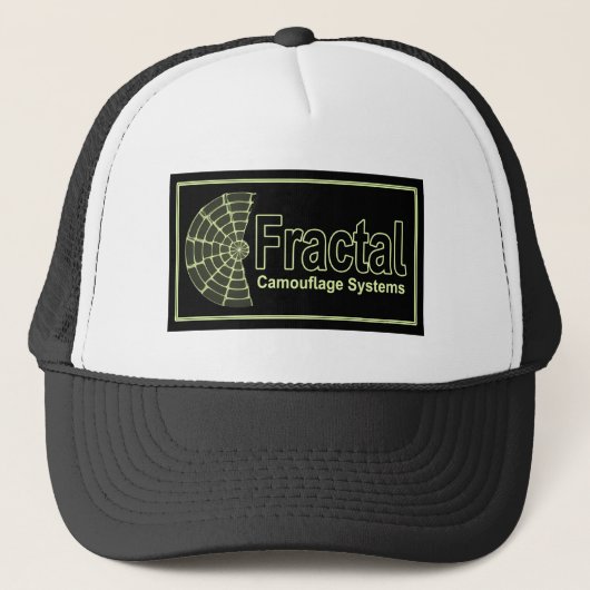 Fractal Camouflage Systems Logo Trucker Pet (Voorkant)