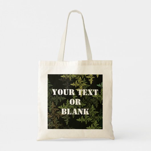 Fractal Camouflage Tote Bag (Achterkant)