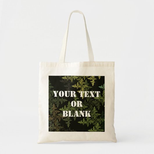 Fractal Camouflage Tote Bag (Voorkant)