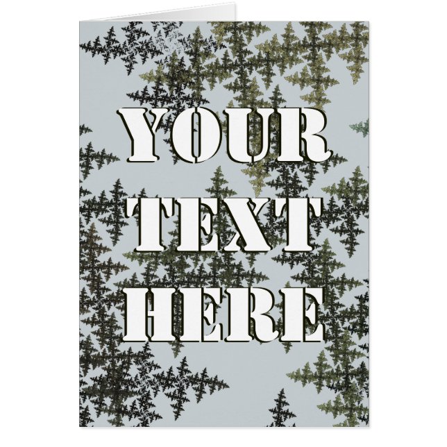 Fractal Camouflage - Winter (Voorkant)