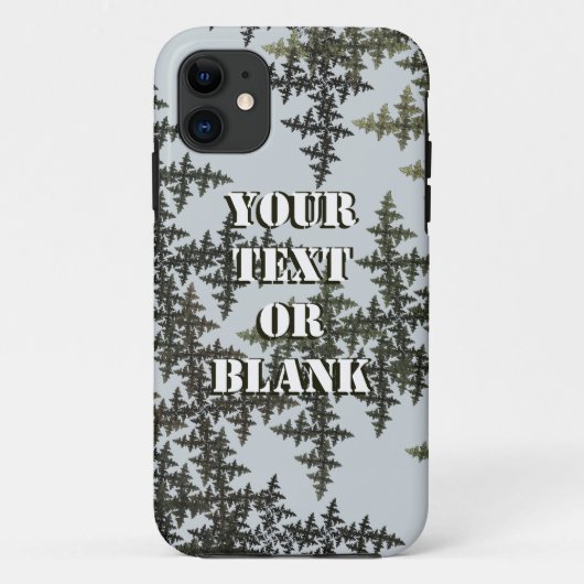 Fractal Camouflage - Winter Case-Mate iPhone Case (Achterkant)